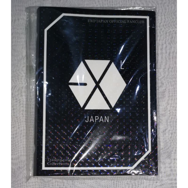 exo L japan official pc / photocards collect / trading card collection book  - no pc