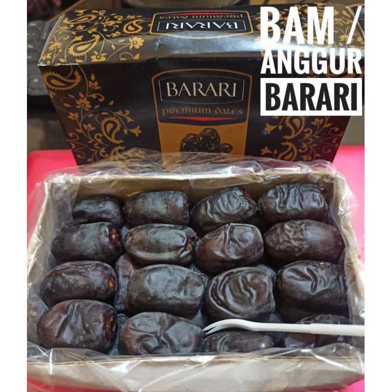 

Kurma BAM / anggur merk Barari