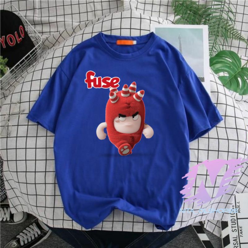 kaos oddbods baju KAOS ANAK oddbods fuse