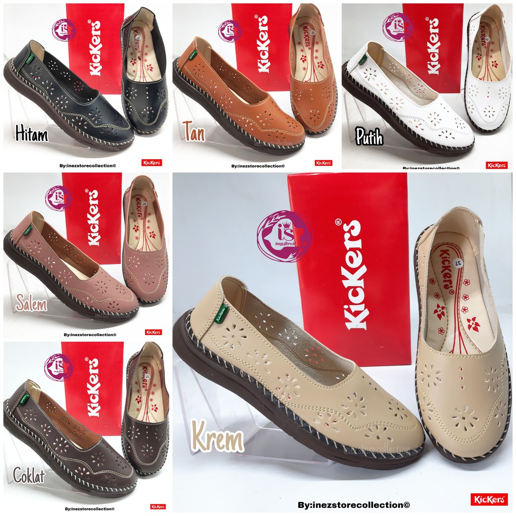 SEPATU KICKERS WANITA SLIP ON BERKUALITAS KODE SP6 MURAH GROSIR