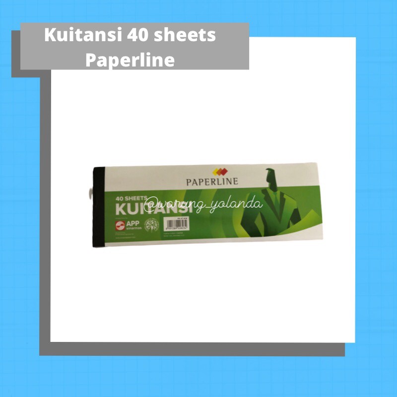 

Kuitansi 40 Sheets Paperline