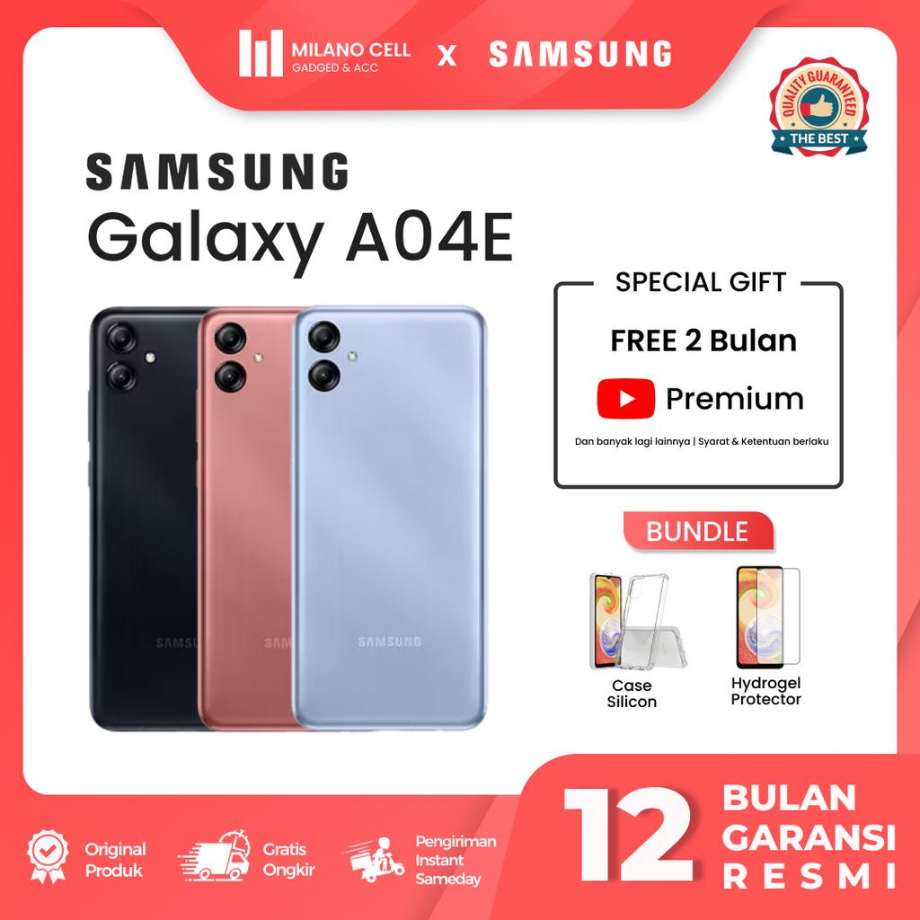 Samsung Galaxy A04E 3/32GB Android 12 One UI Core 4.1 Garansi Resmi Indonesia