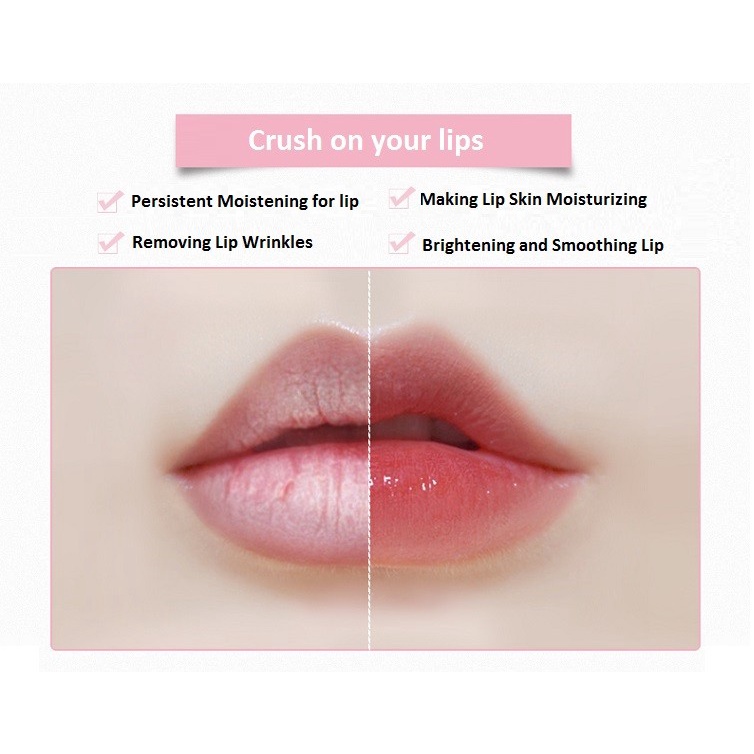 Lip Mask Collagen Moisturizing Lips Masker Pelembab Bibir anti kering murah