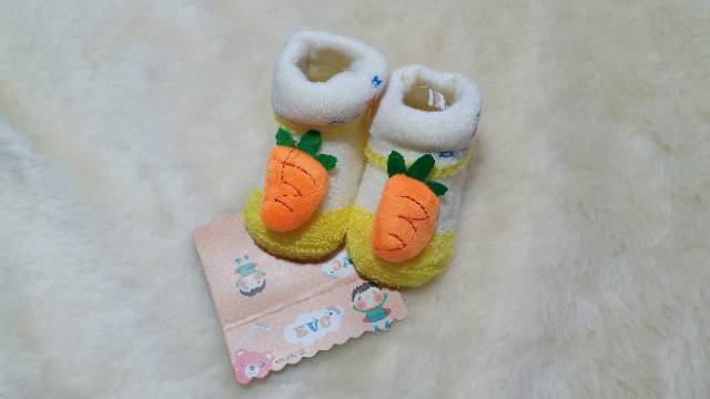 Kaos Kaki Bayi Motif Karakter Lucu 0-6bulan / Kaos Kaki Anak Boneka 3d Eve