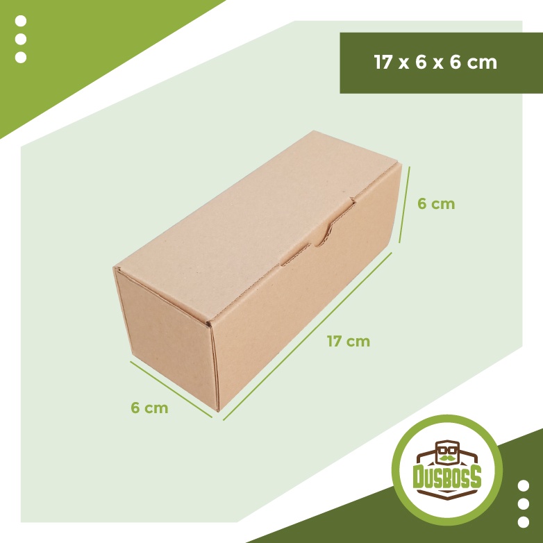 

Kardus Uk. 17 x 6 x 6 cm.... Die Cut kotak Kue, snack -aksesoris-dll model box pizza