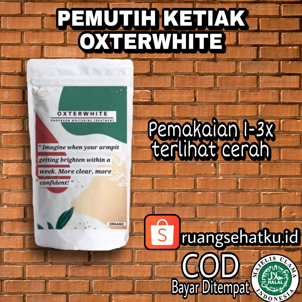 PEMUTIH KETIAK AMPUH - PEMUTIH KETIAK OXTERWHITE - OXTERWHITE ORIGINAL