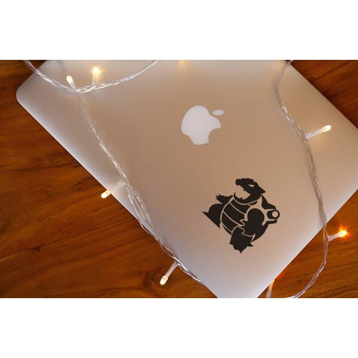 Decal Sticker  Stiker Pokemon Blastoise Anime Kartun Laptop