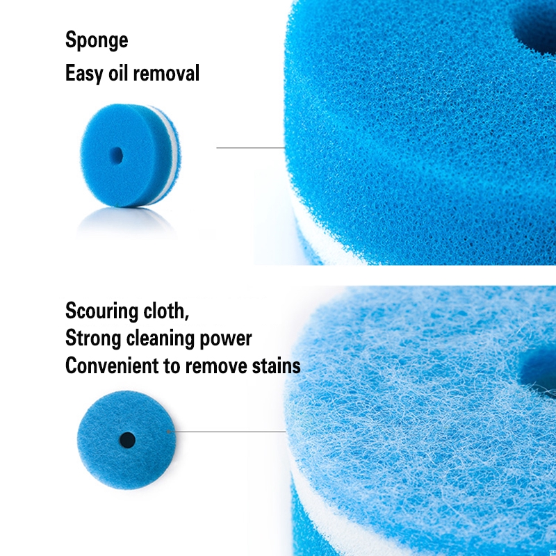 Spons Anti Lengket Dua Sisi untuk Membersihkan Peralatan Dapur