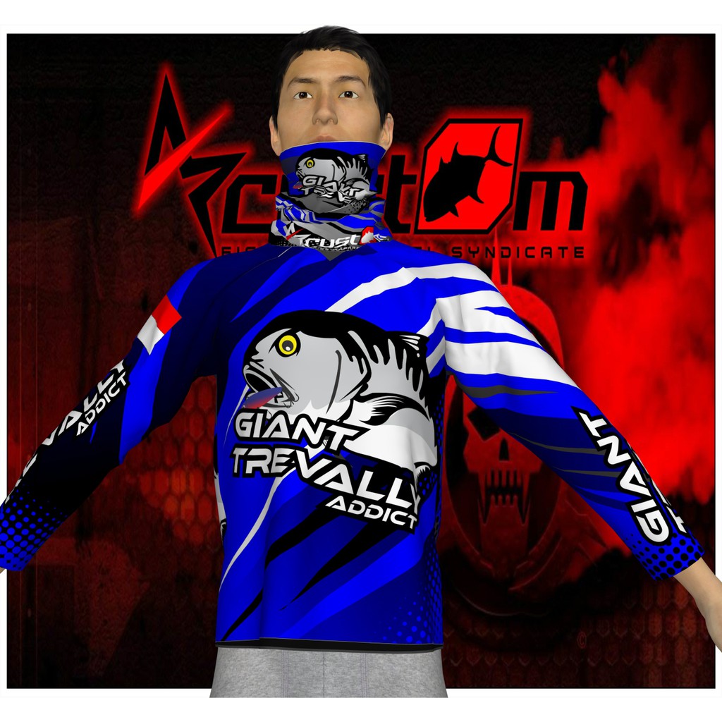 Jersey mancing dan Buff Custom....TERLARIS