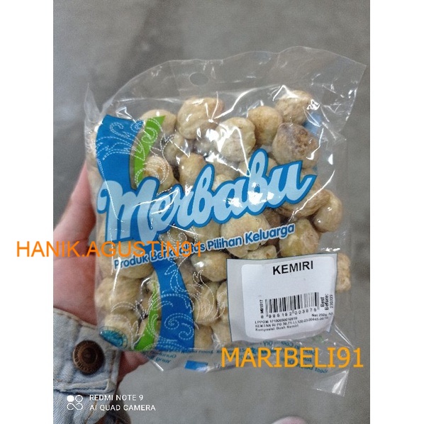 

Merbabu Kemiri Asli Isi 250 Gram Kualitas Premium Bumbu Dapur Merbabu maribeli91