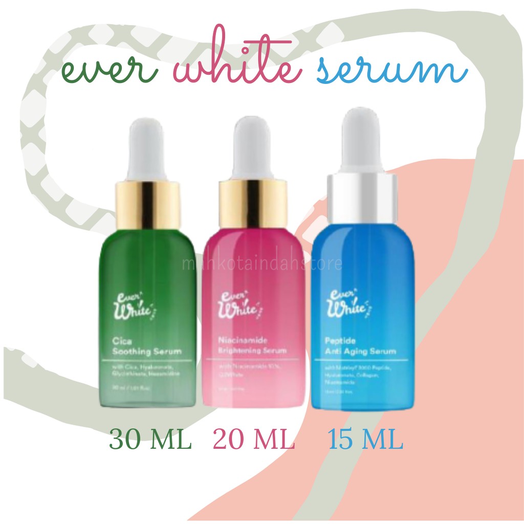 EVER WHITE SERUM NIACINAMIDE / CICA / PEPTIDE ANTI AGING