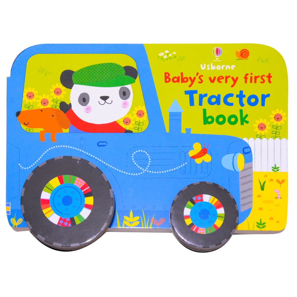 Buku Import Anak Usborne - Baby's very first tractor book