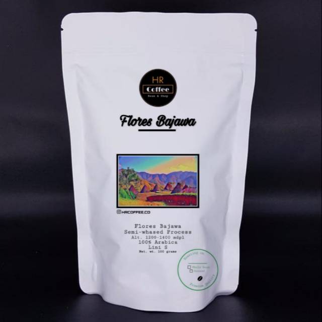 

KOPI ARABIKA FLORES BAJAWA SEMIWASED - COFFEE SPECIALTY 100 GRAM - BIJI KOPI