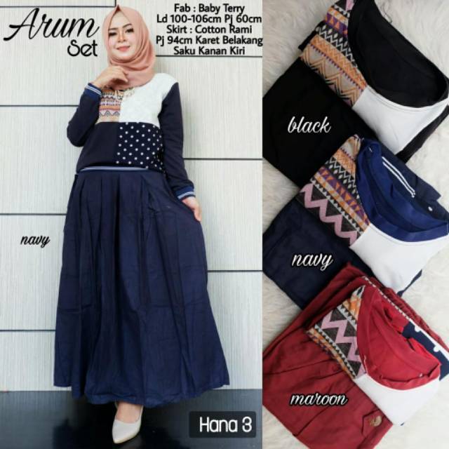 Hana3 set dress Arum