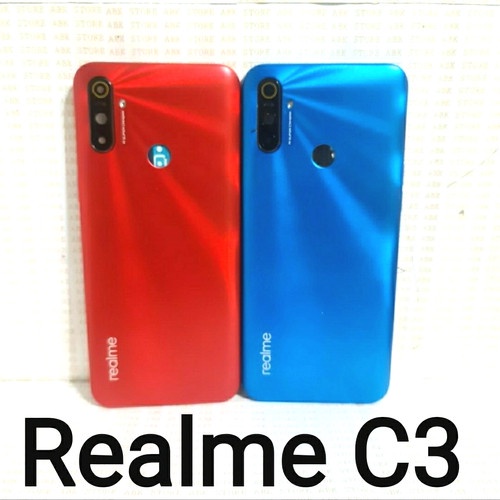 Backdoor Backcover Tutup Belakang Batre Realme C3 Case Realmi C3 Casing Penutup Batre Hp Rilmi C 3 K