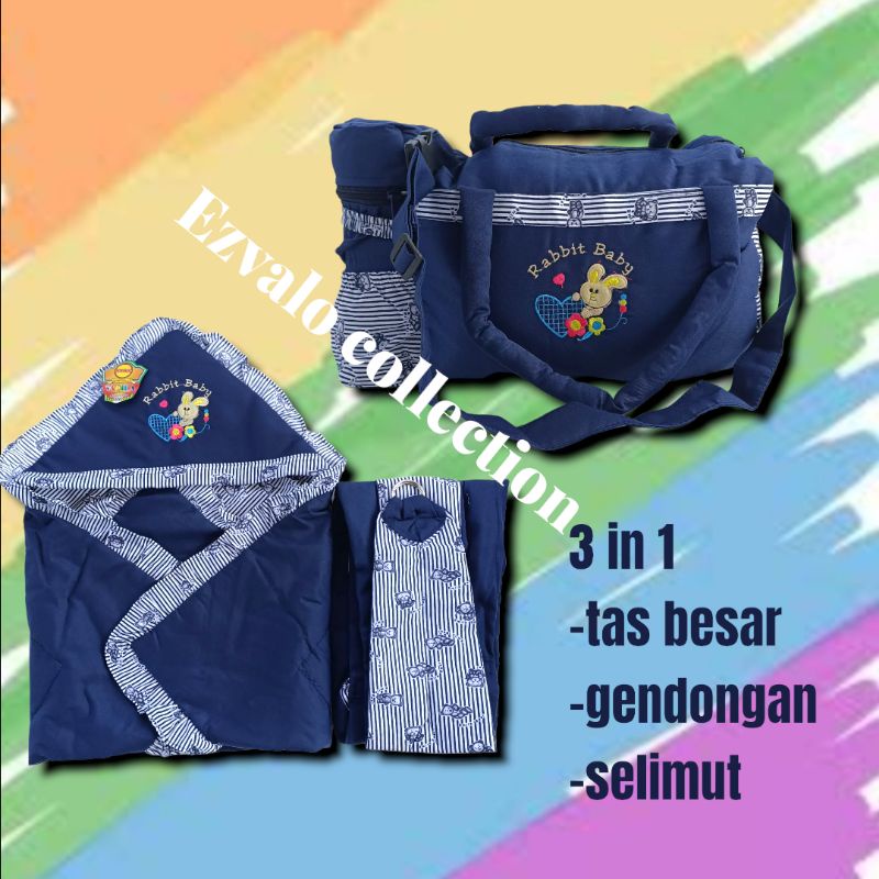 Tas bayi / set tas selimut gendongan bayi /paket kado lahiran