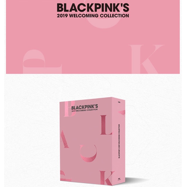 [DP] [DVD + SEASON'S GREETING] BLACKPINK’S 2019 WELCOMING COLLECTION