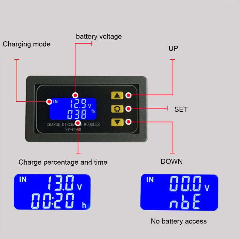 Mary XY-CD60 Modul Kontrol Charger Baterai DC