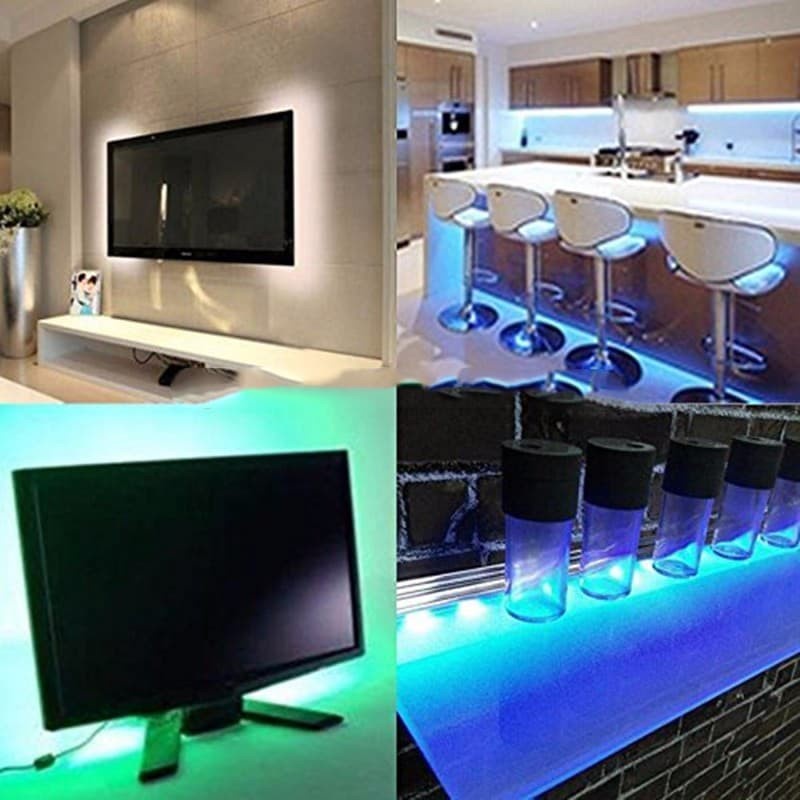 Mood Light Led Strip 5050 RGB 2M with USB Controller