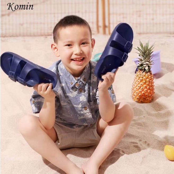 Sandal Anak Slop Cowok Cewek Baby Shark Unisex Lucu Terbaru Sendal Anak Laki Slip On Ringan Sandal Anak Perempuan Laki-Laki Selop