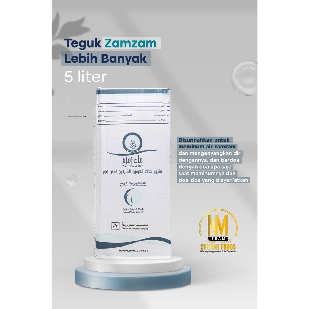 

AIR ZAMZAM 5 LITER