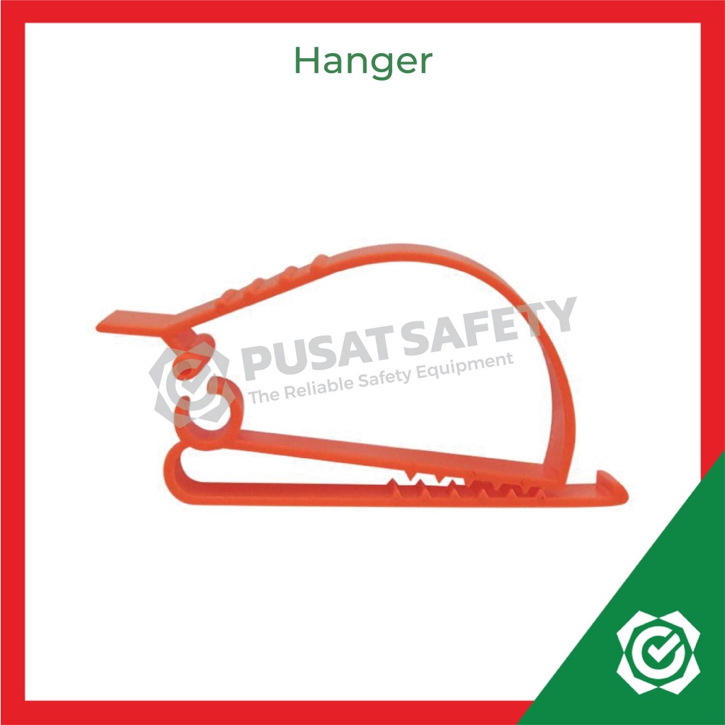 Gantungan Helm Safety Proyek Hanger Jepitan Clip Helmet