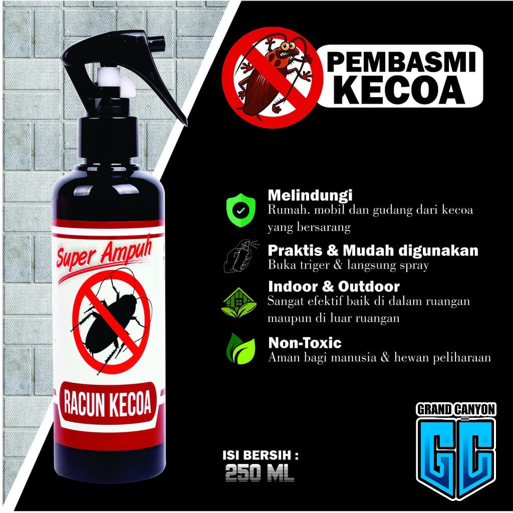 RACUN PEMBASMI KECOA semprot OBAT ANTI KECOA KECOAK PENGUSIR KECOA KECOAK PERANGKAP JEBAKAN KECOA