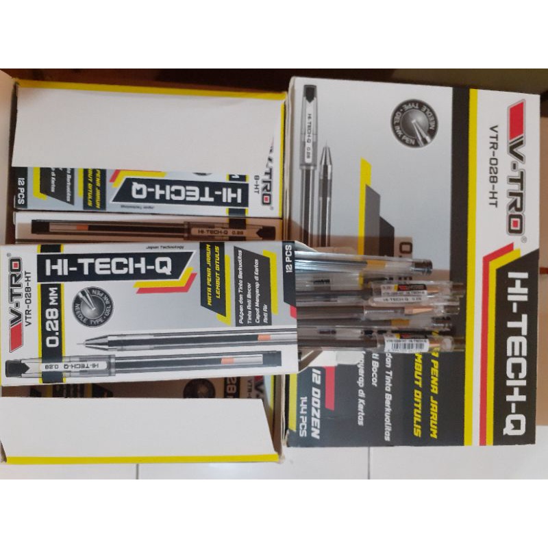 

V-TRO Pulpen Gel Hi Tech Ballpoint Hitech 0.28mm