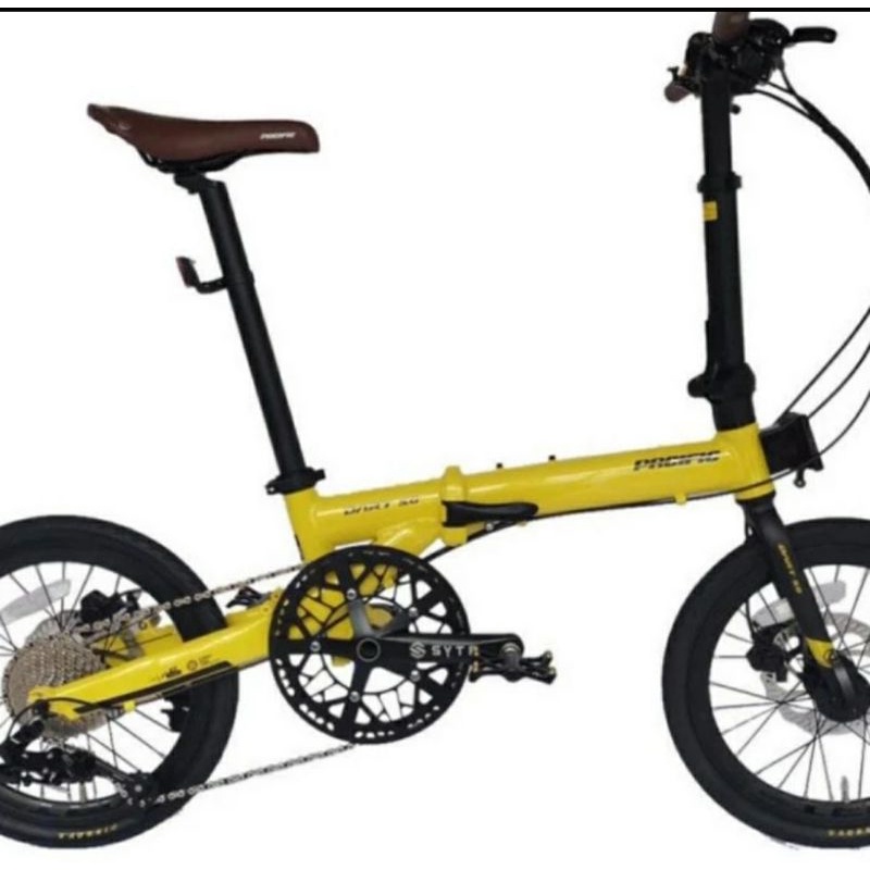 Sepeda lipat Pacific Dart 5.0 11 speed 16 inch