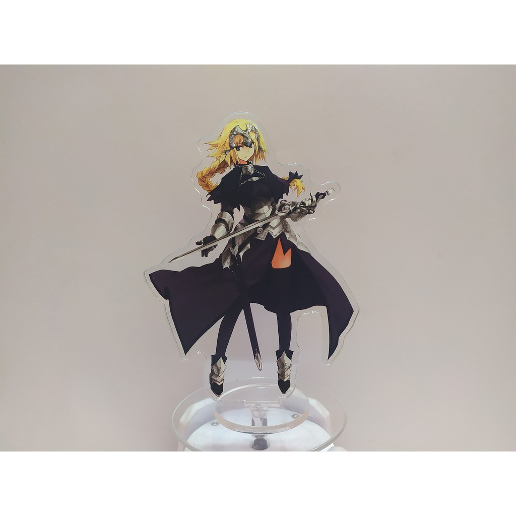 Figure Standee Akrilik Anime Jeanne D Arc Fate Series Fate Grand Order Fate Apocrypta