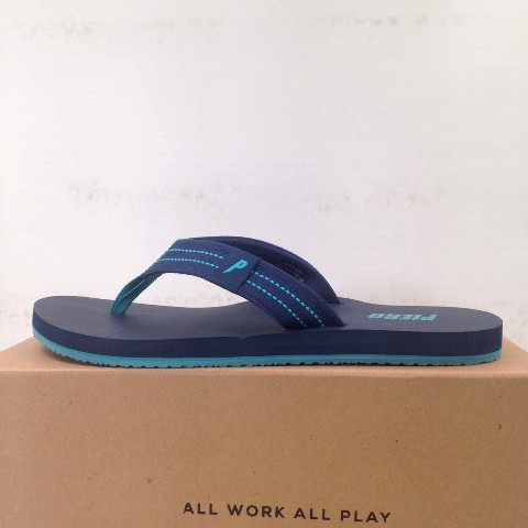 Sandal Piero Altic Navy Blue P80062 Original BNIB