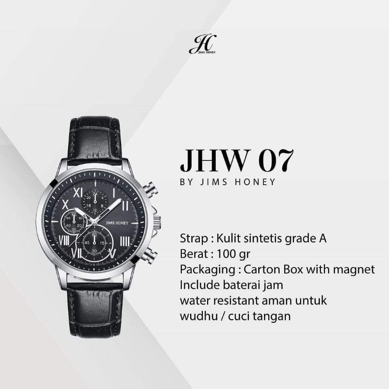 Jims Honey jam tangan pria- JH w 07 Jims Honey