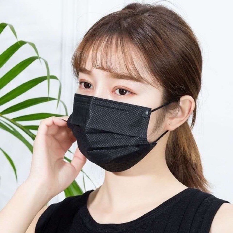 masker hitam satuan masker 3ply masker satuan hitam masker satuan bpom