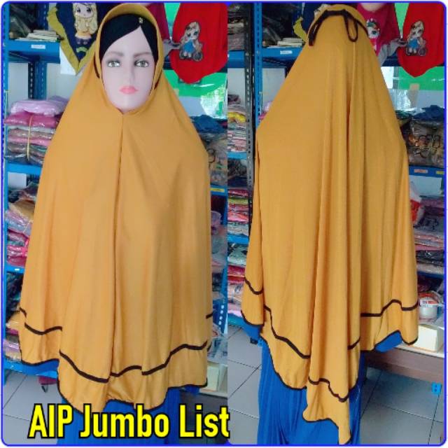 Jilbab Hijab Kerudung instan Hyget ori AIP jumbo List