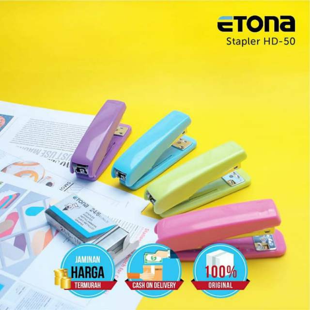 Stapler Etona HD 50/ Stapler Besar Isi no.3 + ISI 1 bar