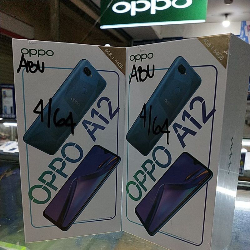 Oppo A12 4/64 New Garansi resmi oppo