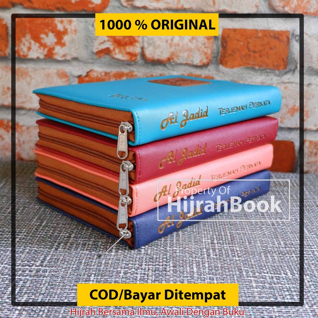 Bayar Ditempat Al Quran Perkata Terjemah Al Jadid  A5 [ 15x21 cm ]  Cover Resleting 100% ORIGINAL