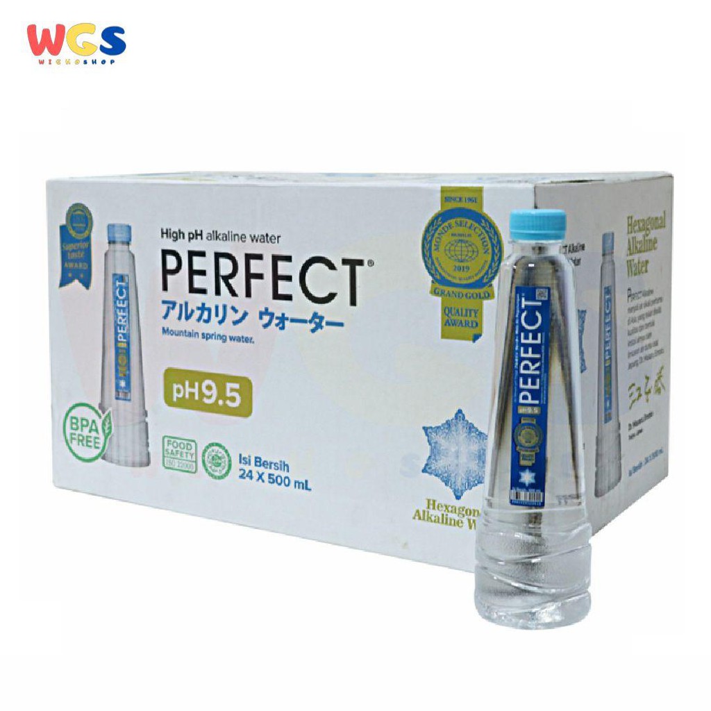 Perfect Alkaline Water ph 9.5 - 24 btl x 500ml