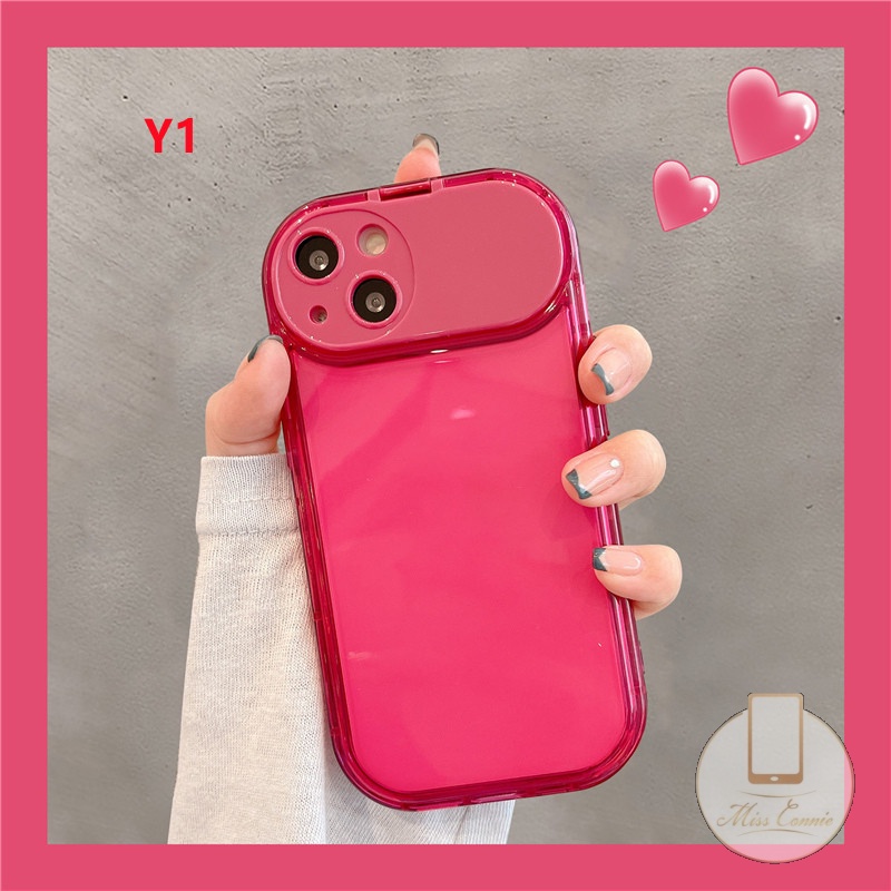 Soft Case TPU Desain Kamera 3D Warna Macaron Untuk iPhone 7Plus 8Plus XR 11 12 13 Pro MAX 14 Plus 14 Pro MAX X XS MAX