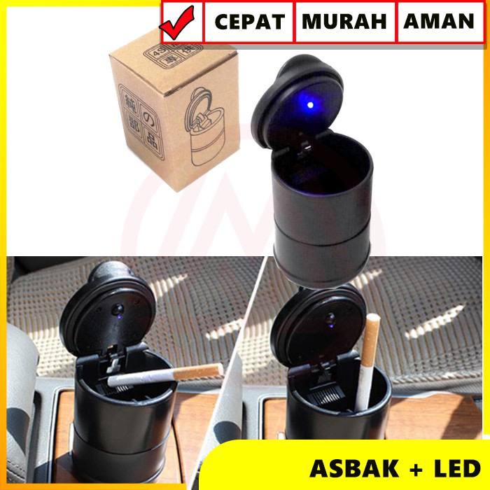 TGM - ASBAK MOBIL NON LED / CAR ASHTRAY / ASBAK ROKOK PORTABLE SERBAGUNA