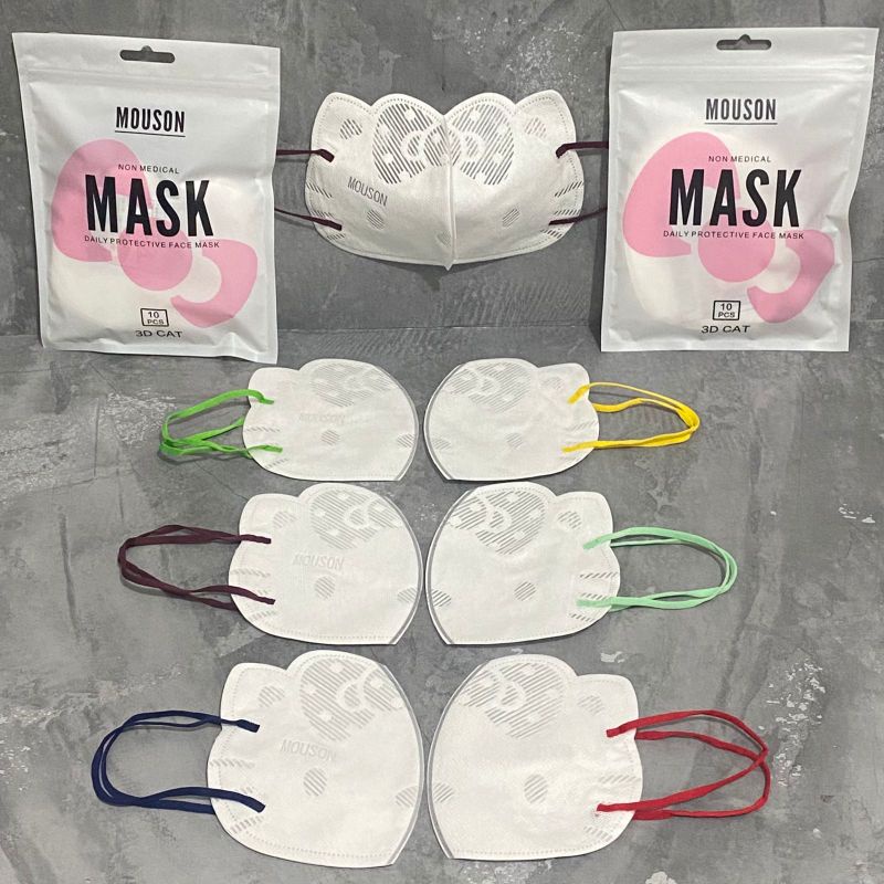 Masker Mouson 3D cat DB Hello Kitty mask korea Duckbill isi 10