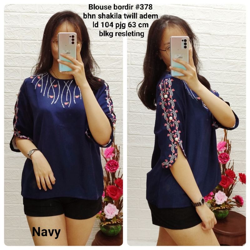 Blus Import  378 Bordir