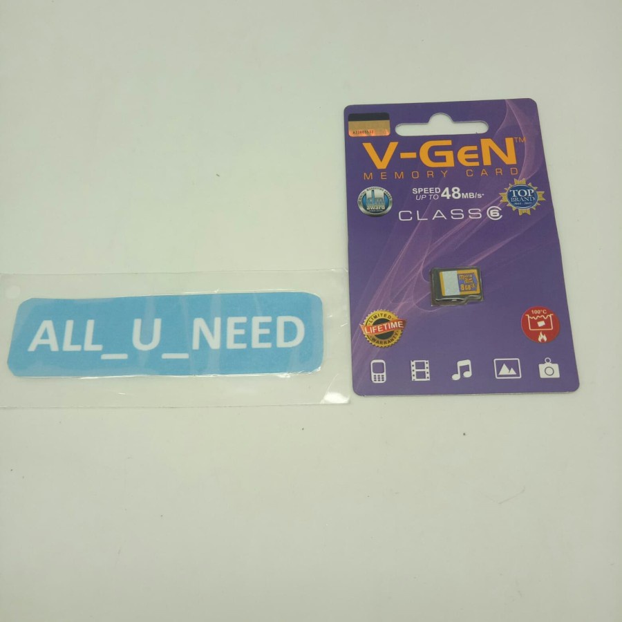 Memory Micro Sd V Gen Memory Card 8 Giga Class 6 Mmc Sdhc Original