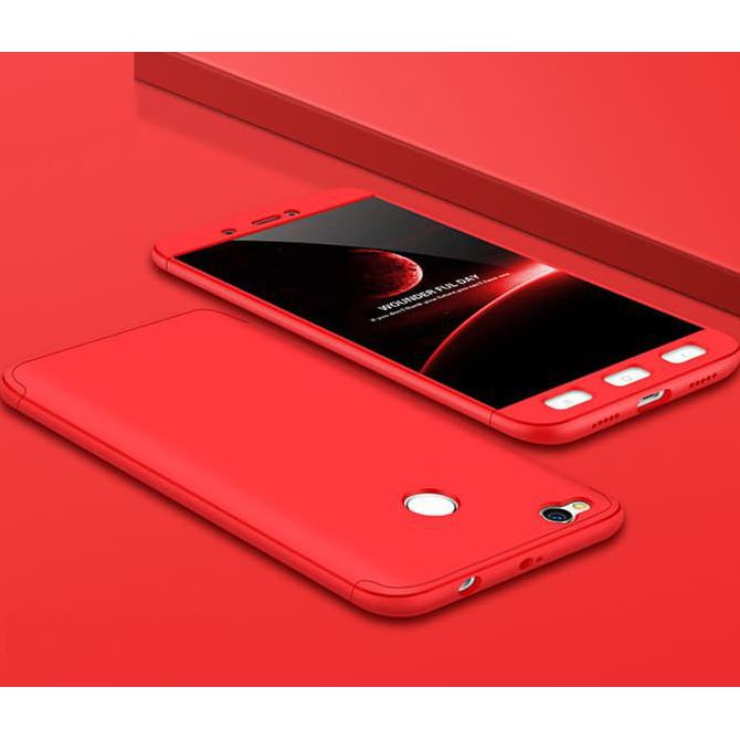Xiaomi Redmi 4x Full Cover Armor Baby Skin Hard Case 1244 - Merah