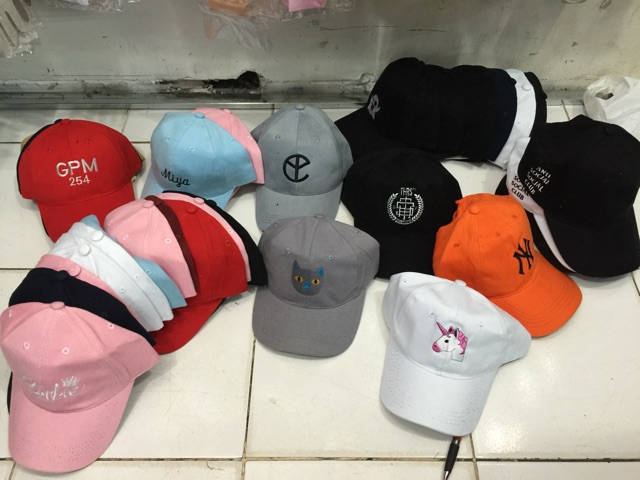 Topi baseball anak custom bordir komputer