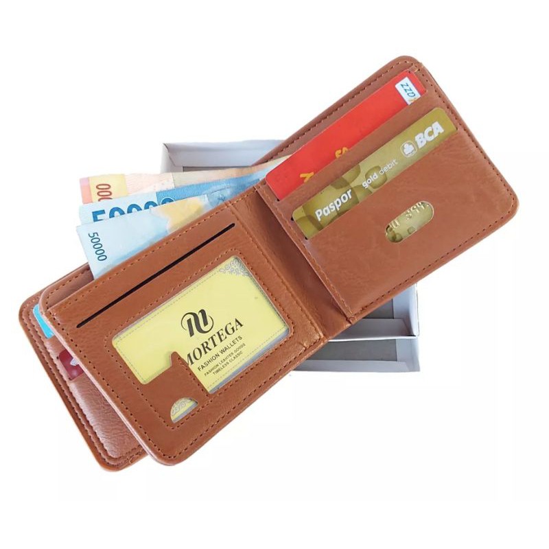 Dompet Kulit Pria Dompet Lipat Size 5 Inchi Dompet Bifold