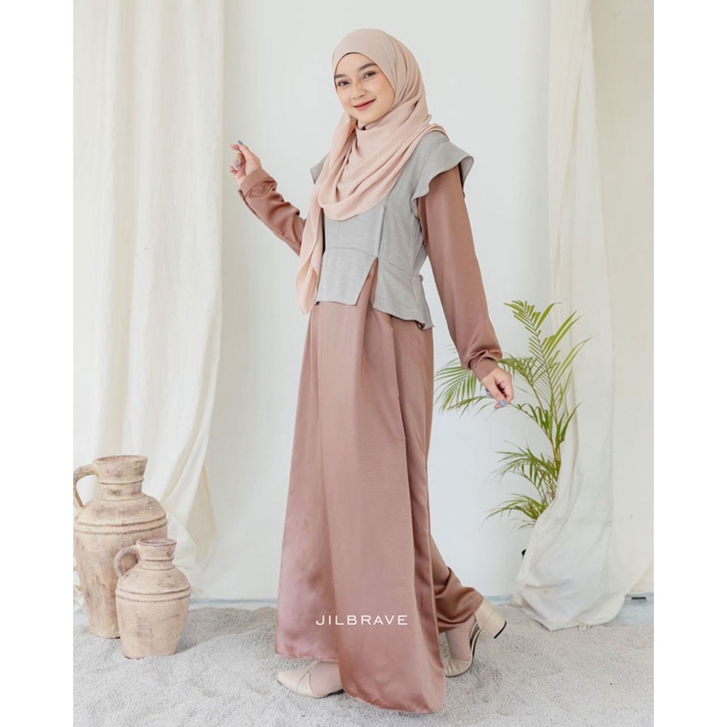 Jilbrave Official - Ashfa Dress