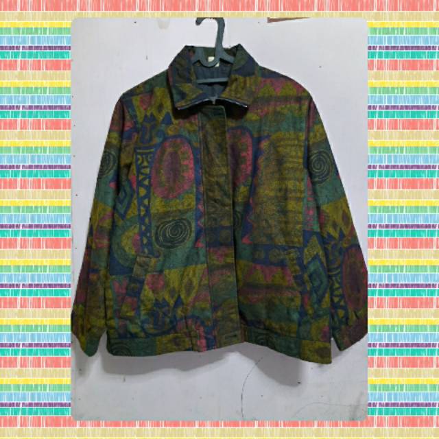 Vintage Jacket Colorblock