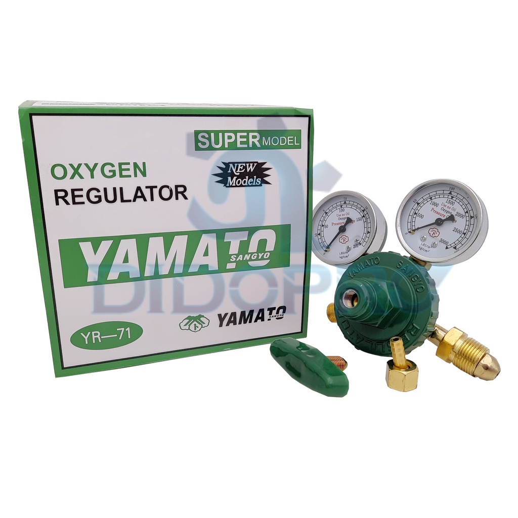 Oxygen Regulator YR-71 Yamato Sangyo / Regulator Oksigen Tabung Las Oksigen Medis