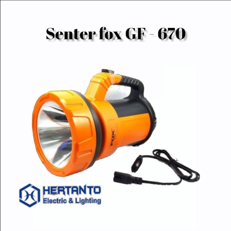SENTER FOX GF - 670|| SENTER TANGAN FOX